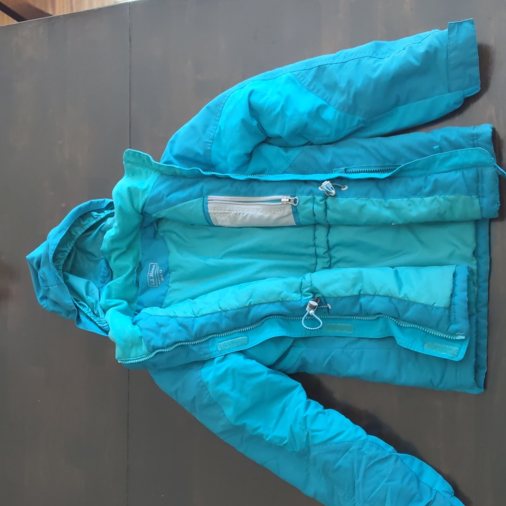 Girls LL Bean puffer coat
